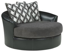 Kumasi Oversized Swivel Accent Chair
