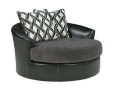 Kumasi Oversized Swivel Accent Chair