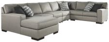 Marsing Nuvella 5-Piece Sleeper Sectional with Chaise