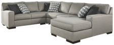 Marsing Nuvella 4-Piece Sleeper Sectional with Chaise