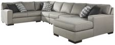 Marsing Nuvella 5-Piece Sleeper Sectional with Chaise