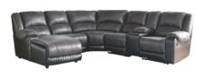 Nantahala 6-Piece Reclining Sectional with Chaise