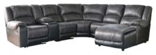 Nantahala 6-Piece Reclining Sectional with Chaise
