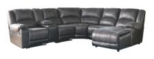 Nantahala 6-Piece Reclining Sectional with Chaise