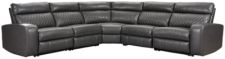 Samperstone 5-Piece Power Reclining Sectional