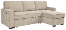 Darton 2-Piece Sleeper Sectional with Storage