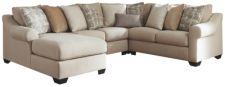 Ingleside 4-Piece Sectional with Chaise