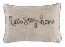 Lets Stay Home Pillow (Set of 4)