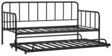 Trentlore Twin Metal Day Bed with Trundle
