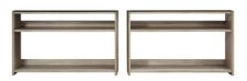 Wrenalyn Under Bed Bookcase (Set of 2)
