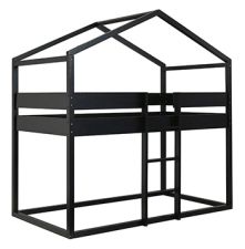 Flannibrook Twin over Twin House Loft Slats