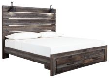 Drystan King Panel Bed with Storage