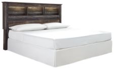 Drystan King/California King Bookcase Headboard