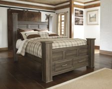 Juararo Queen Poster Storage Footboard