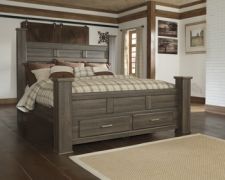 Juararo King Footboard Storage Box