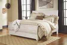 Willowton King Sleigh Headboard