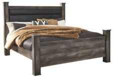 Wynnlow King Upholstered Poster Headboard Panel