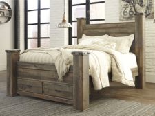 Trinell Queen Footboard Storage Box