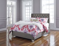 Coralayne Full Upholstered Footboard with Rails