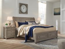 Lettner Queen Rails with Roll Slats
