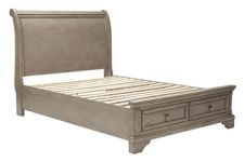 Lettner Full Storage Footboard with Roll Slats