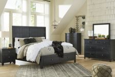 Noorbrook Queen Panel Rails and Roll Slats