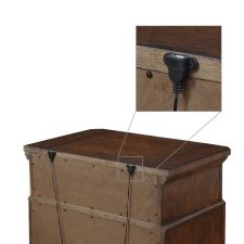 29" 3-Drawer Nightstand