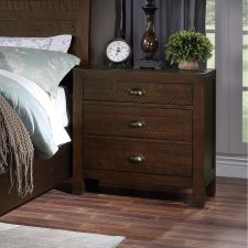 28" 3-Drawer Nightstand