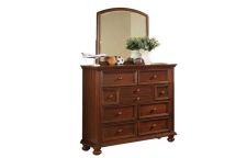 50" Tall 9 Drawer Dresser
