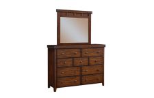 58" 9-Drawer Dresser