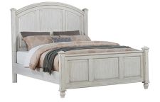 Queen Raised Panel Bed - Bedroom Nashville