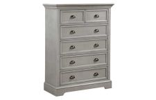 41" 6-Drawer Chest - Bedroom Tamarack Grey