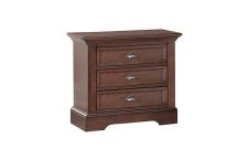 28" 3-Drawer Nightstand - Bedroom Tamarack Hazelnut