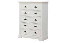 41" 6-Drawer Chest - Bedroom Tamarack White