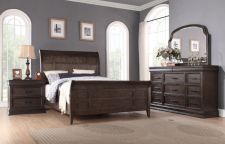 Sleigh Bed - Bedroom Xcalibur