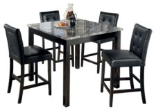Maysville Counter Height Dining Room Table and Bar Stools (Set of 5)
