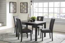 Garvine Dining Room Table and Chairs (Set of 5)