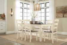 Woodanville Dining Room Table and Chairs (Set of 7)