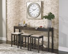 Rokane Counter Height Dining Room Table and Bar Stools (Set of 4)