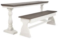 Braelow Dining Room Table and Bench (Set of 2)