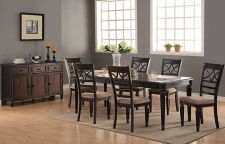 86" Leg Table w/ 18" Leaf