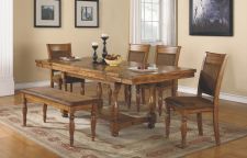 92" TrestleTable w/ 2-12" Leaves