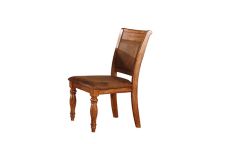 Microfiber Cushioned Back Side Chair