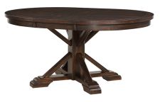 66" Pedestal Table w/ 18" Leaf - Dining Montreal