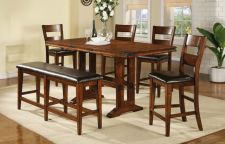 24"H Ladderback Barstool - Dining Mango
