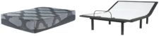 Bonita Springs Firm Queen Hybrid Mattress with Adjustable Base