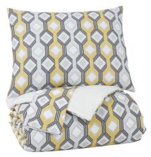 Mato 3-Piece King Comforter Set