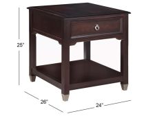 Rectangular End Table - Darien