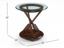 Round End Table - Beaufort