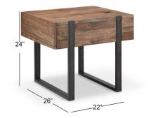 Rectangular End Table - Prescott
